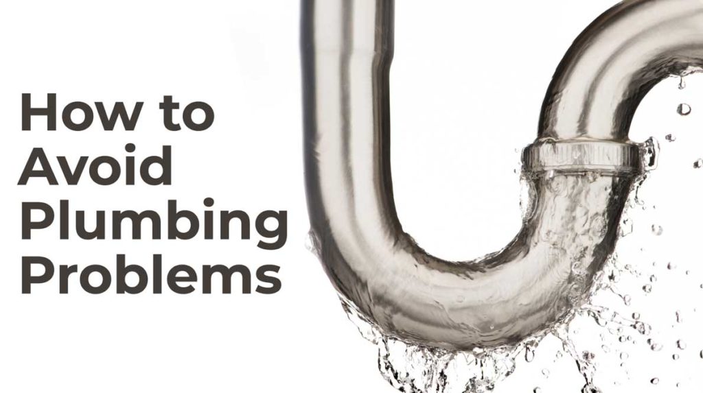 how to avoid plumbing problems
