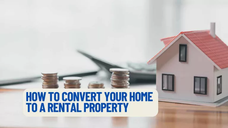 a house on a table with money on it and a rental property